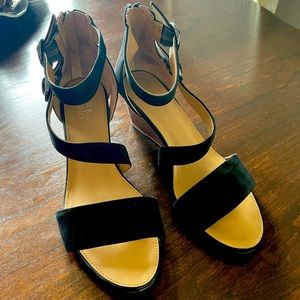 Franco Sarto black sandals